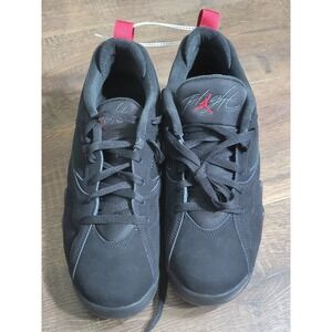 Jordan True Flight Black Varsity Red Mens Basketball Shoes HQ3950-006 Size 10